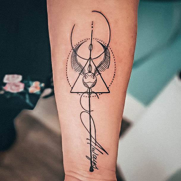 Womens Tattoo Ideas With Deathly Hallows Design