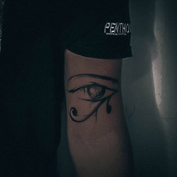 Womens Tattoo Ideas With Eye Of Horus Design