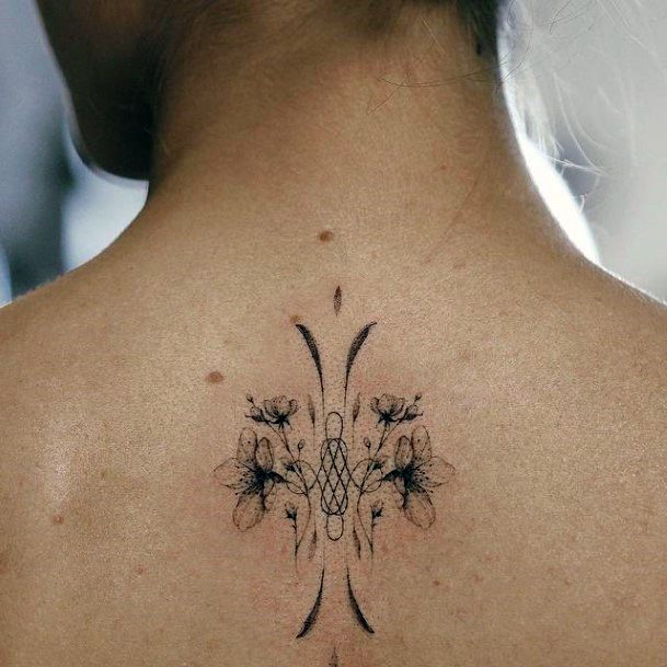 Womens Tattoo Ideas With Girly Design