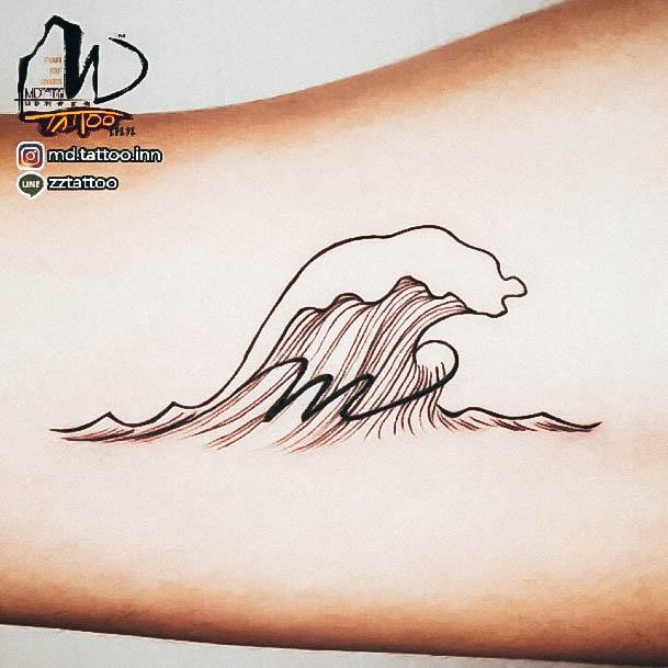 Womens Tattoo Ideas With Ocean Design