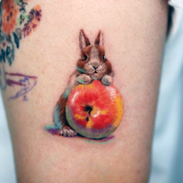 Womens Tattoo Ideas With Pet Design