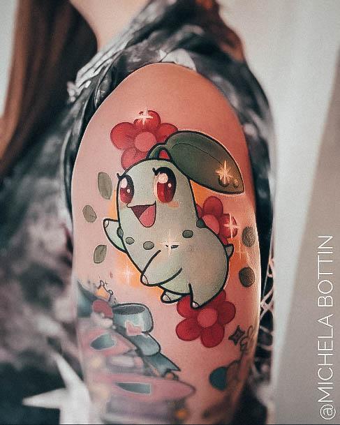 Womens Tattoo Ideas With Pokemon Design