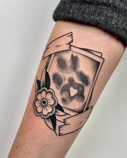 Womens Tattoo Ideas With Polaroid Design