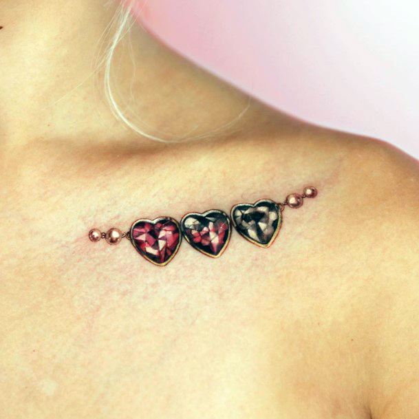 Womens Tattoo Ideas With Ruby Design