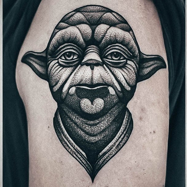 Womens Tattoo Ideas With Star Wars Design