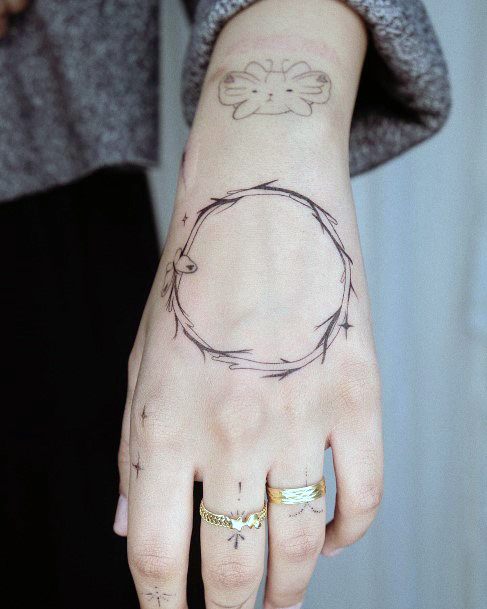 Womens Tattoo Ideas Wreath