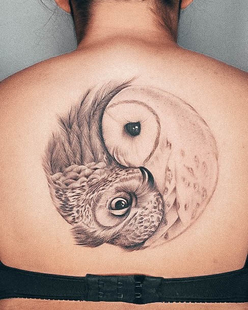 Womens Tattoo Ideas Yin Yang