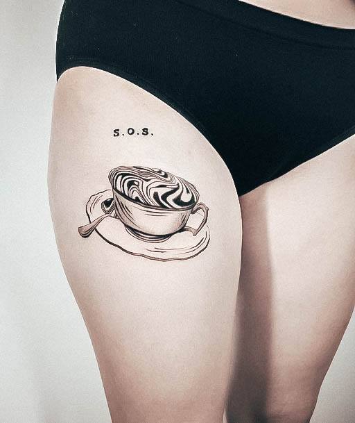 Womens Tea Tattoos