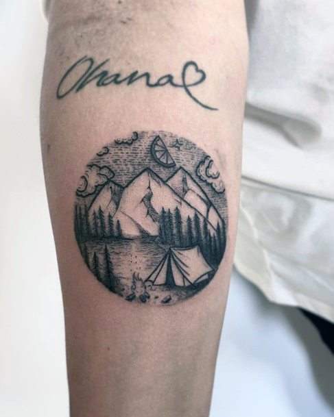 Womens Tent Tattoo Ideas