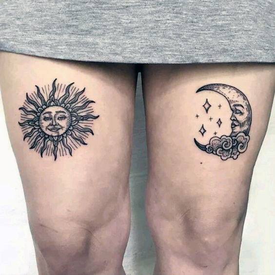 Top 100 Best Sun Tattoos For Women Ancient Light Designs