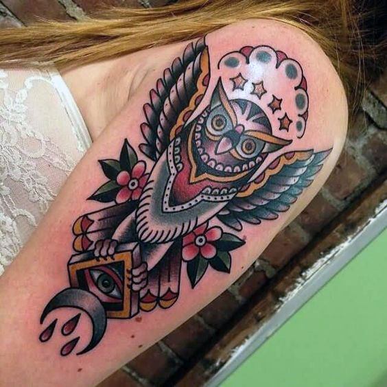 Womens Thighs Tribal Artistic Tattoo
