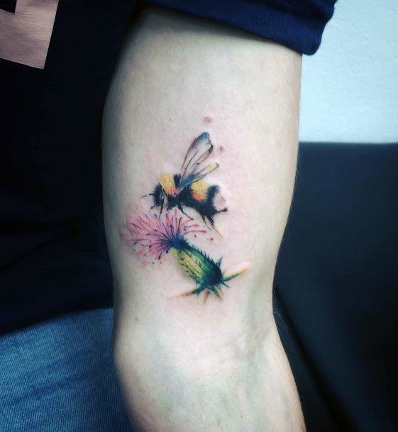 Womens Thistle Good Looking Tattoos