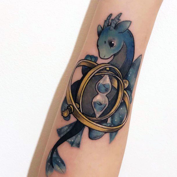 Womens Time Turner Tattoo Ideas