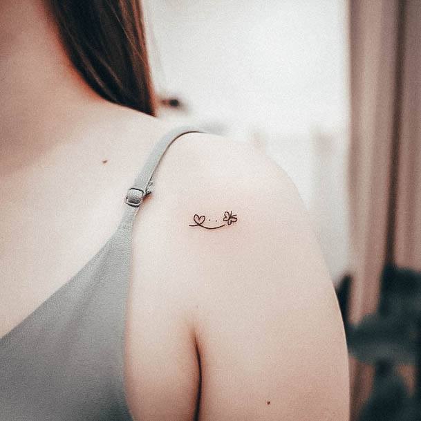 Womens Tiny Girly Tattoo Designs