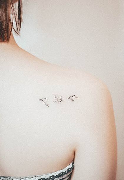 Womens Tiny Good Looking Tattoos