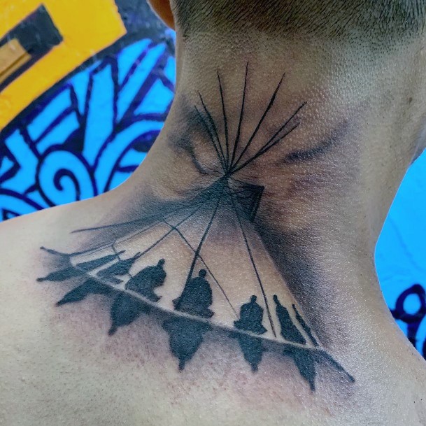 Womens Tipi Tattoo Design Ideas