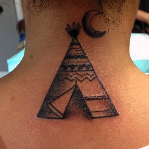 Womens Tipi Tattoo Ideas