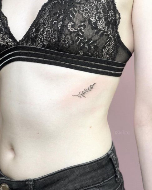 Womens Torso Pretty Small Tattoo