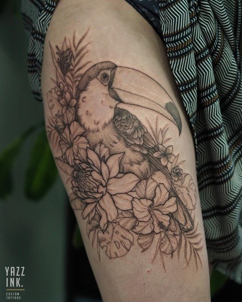 Womens Toucan Tattoos