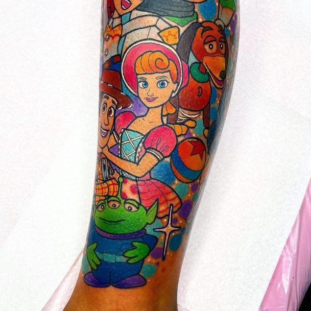 Womens Toy Story Super Tattoo Designs