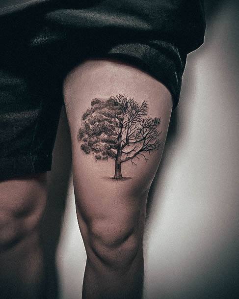 Womens Tree Of Life Tattoo Design Ideas