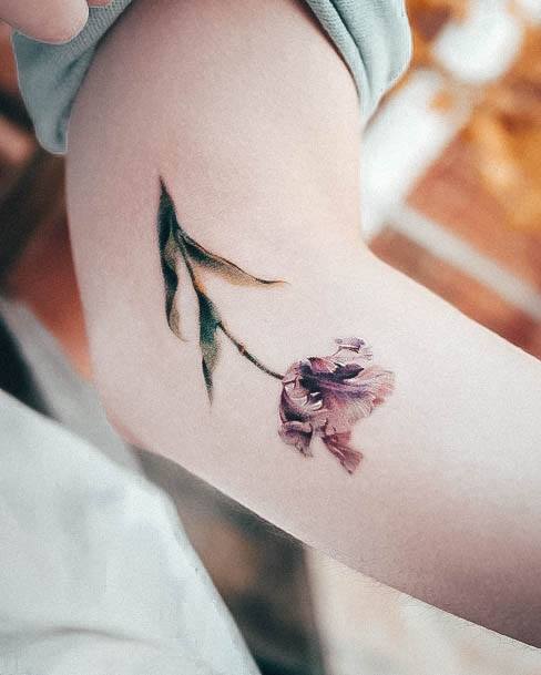 Womens Tulip Tattoo Looks