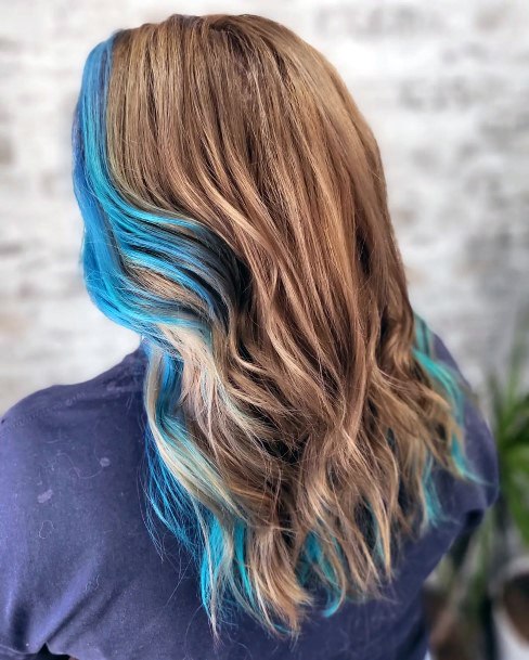 Womens Turquoise Girly Hairstyles Ideas