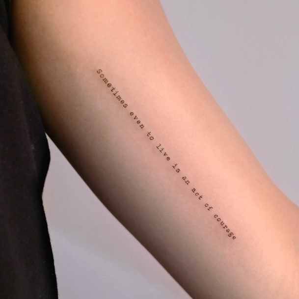 Womens Typewriter Super Tattoo Designs