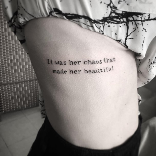 Womens Typewriter Tattoo Design Ideas