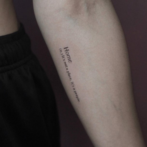 Womens Typewriter Tattoos