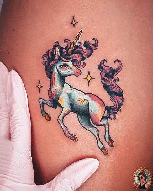 Womens Unicorn Tattoos