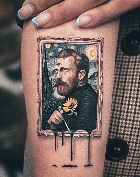 Womens Van Gogh Tattoos