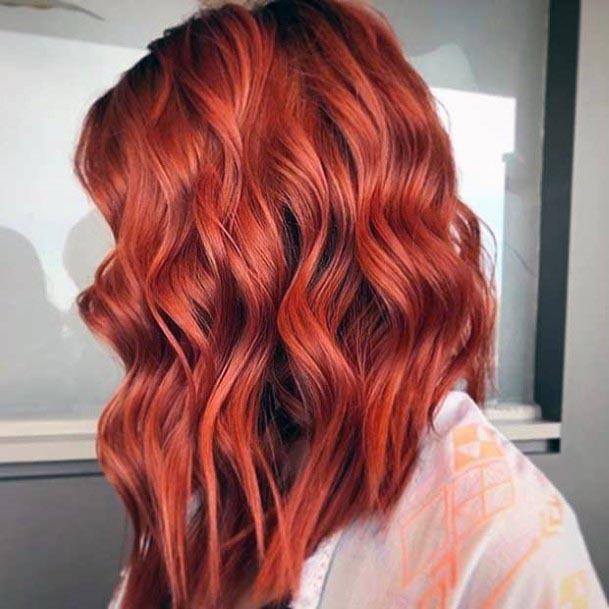 Womens Vibrant Bright Red Lob Wavycurly For Women