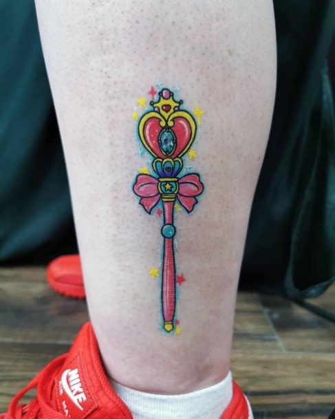 Womens Wand Girly Tattoo Designs