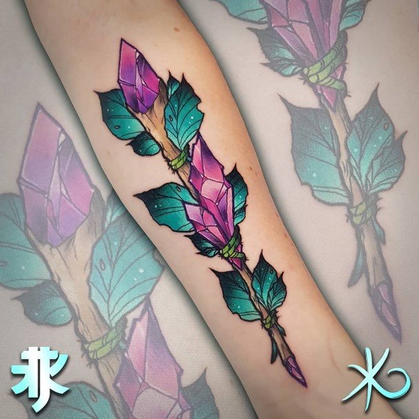 Womens Wand Tattoos