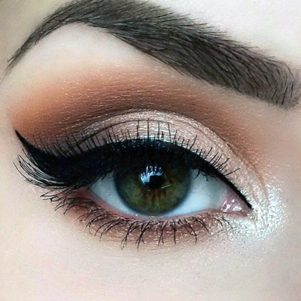 Womens Warm And Good Brown Eyeshadow