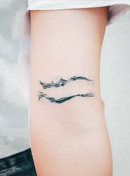 Womens Water Girly Tattoo Designs