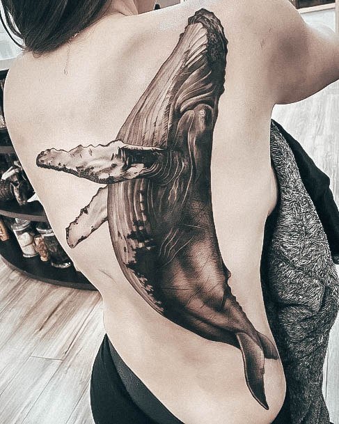 Womens Whale Tattoo Design Ideas