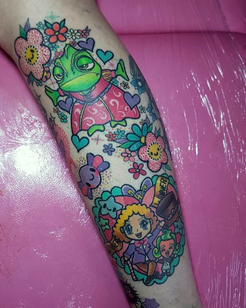 Womens Willy Wonka Girly Tattoo Designs