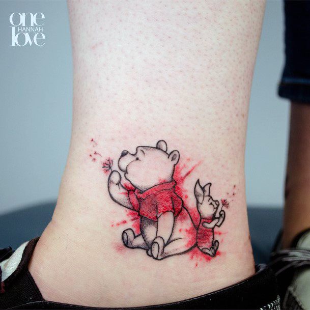 Womens Winnie The Pooh Tattoo Ideas