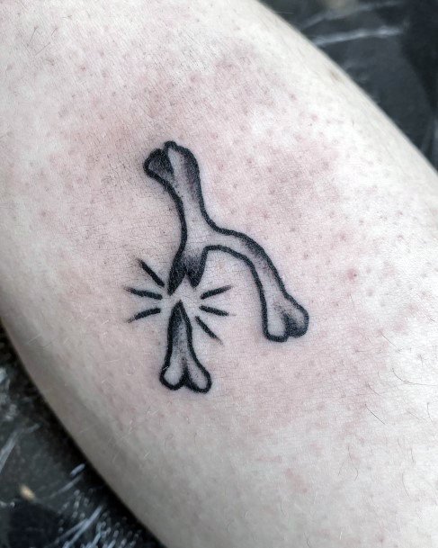 Womens Wishbone Good Looking Tattoos