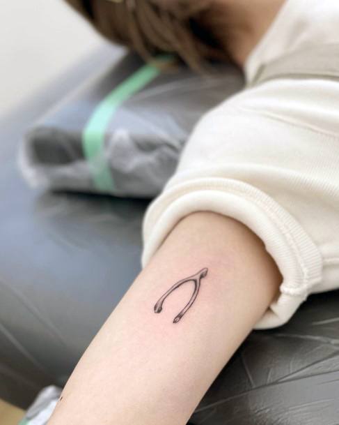 Womens Wishbone Tattoo Ideas