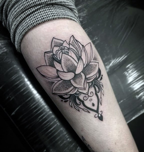 Top 100 Best Lotus Flower Tattoos For Women - Floral Design Ideas