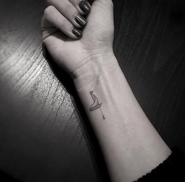 Womens Wrist Small Tattoo