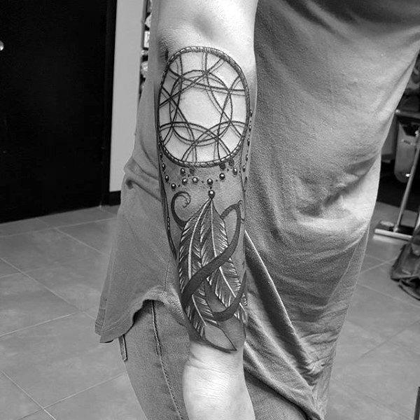 Womens Wrist Wonderful Dream Catcher Tattoo For Women