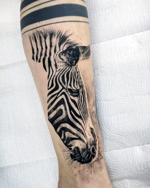 Womens Zebra Super Tattoo Designs