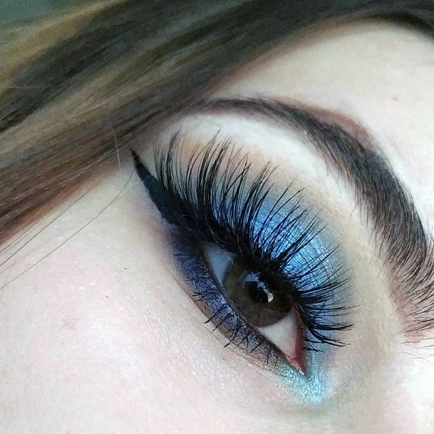 Wonderful Blue Grey Eyeshadow Women