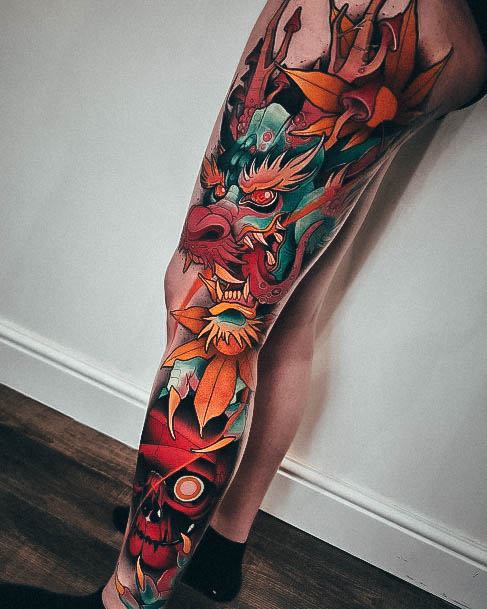 Wonderful Body Art Badass Tattoo For Women