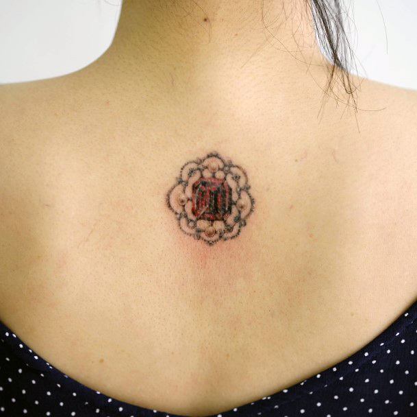 Wonderful Body Art Brooch Tattoo For Women