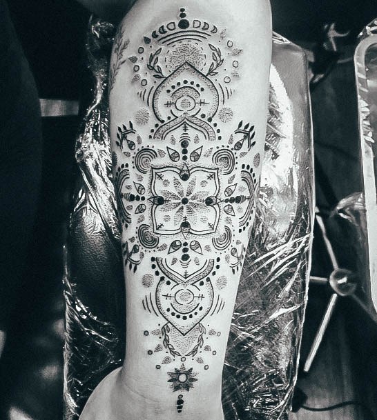Wonderful Body Art Chakra Tattoo For Women